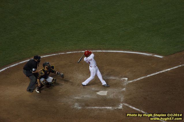 An exciting, come-from-behind victory for the Reds over the division rival Pittsburgh Pirates. Reds win, 6-5. Followed by Rozzi's Fireworks :-)