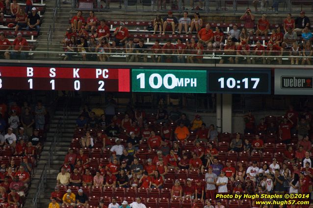 An exciting, come-from-behind victory for the Reds over the division rival Pittsburgh Pirates. Reds win, 6-5. Followed by Rozzi's Fireworks :-)