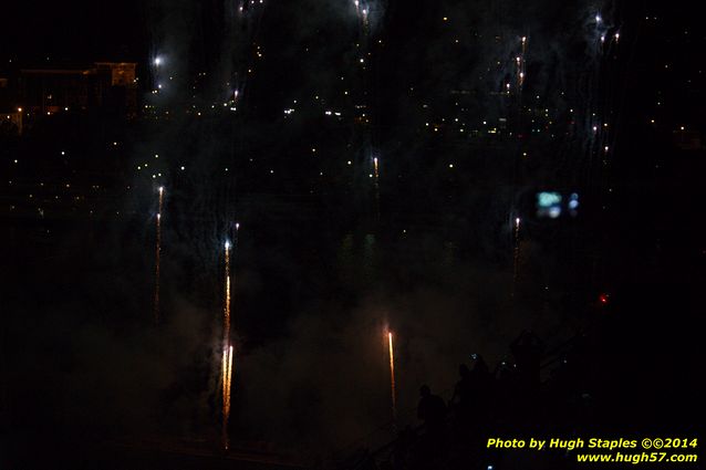 An exciting, come-from-behind victory for the Reds over the division rival Pittsburgh Pirates. Reds win, 6-5. Followed by Rozzi&#39;s Fireworks :-)