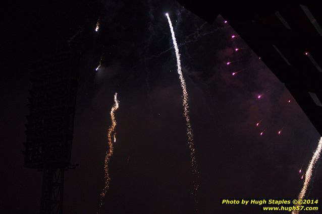 An exciting, come-from-behind victory for the Reds over the division rival Pittsburgh Pirates. Reds win, 6-5. Followed by Rozzi&#39;s Fireworks :-)