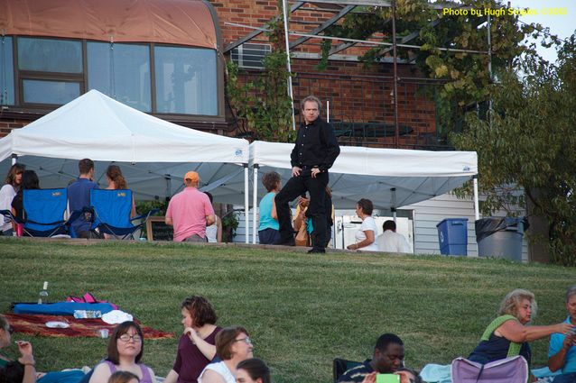 An absolutely perfect night at the vineyard for a production of William Shakespeare's Romeo and Juliet