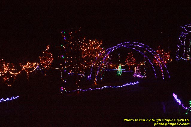 Christmas Lights at Pyramid Hill