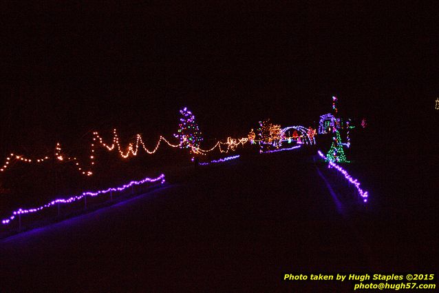 Christmas Lights at Pyramid Hill