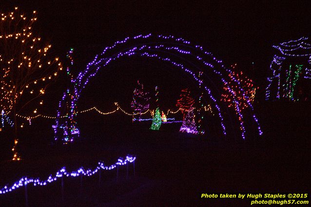 Christmas Lights at Pyramid Hill