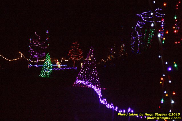 Christmas Lights at Pyramid Hill