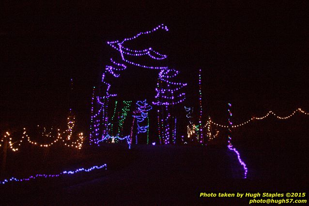 Christmas Lights at Pyramid Hill