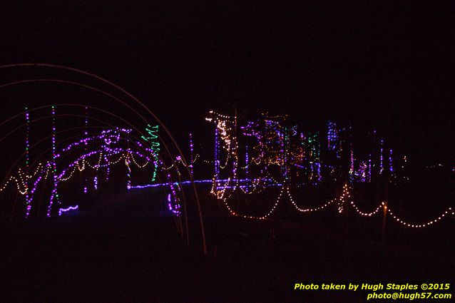 Christmas Lights at Pyramid Hill