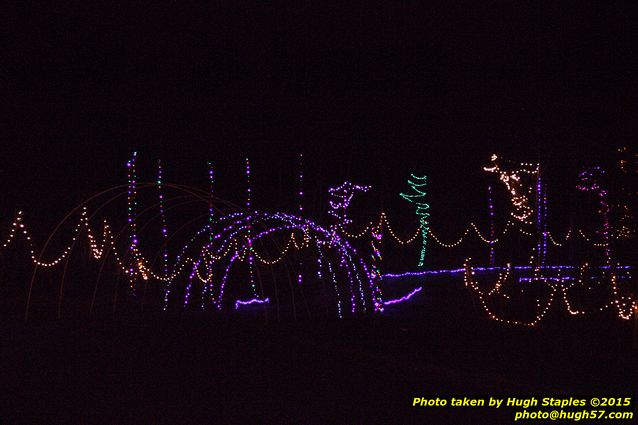 Christmas Lights at Pyramid Hill