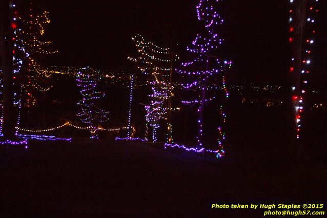 Christmas Lights at Pyramid Hill