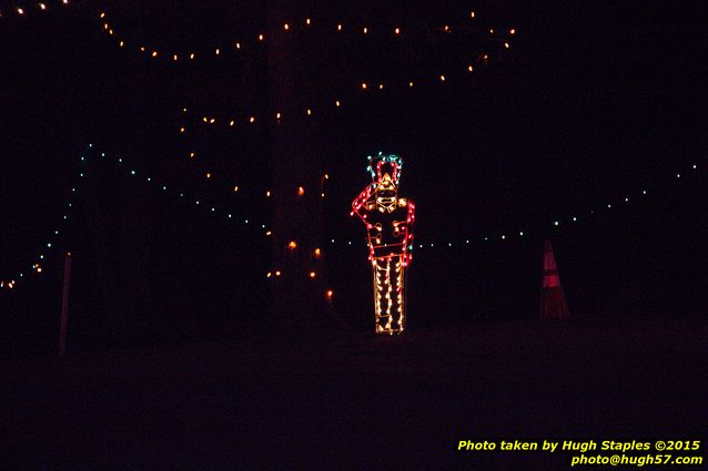 Christmas Lights at Pyramid Hill