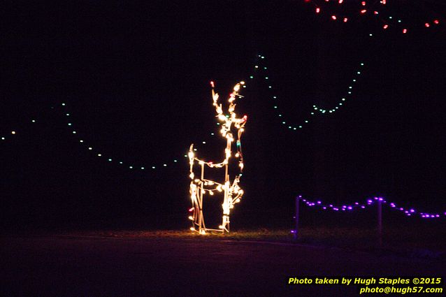 Christmas Lights at Pyramid Hill