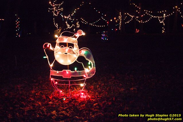 Christmas Lights at Pyramid Hill