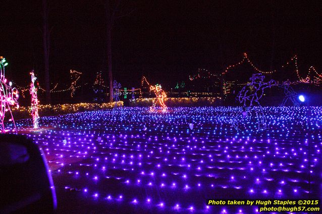 Christmas Lights at Pyramid Hill