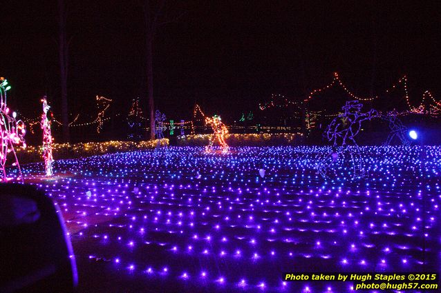 Christmas Lights at Pyramid Hill