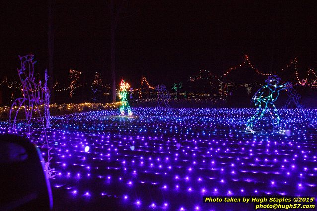 Christmas Lights at Pyramid Hill