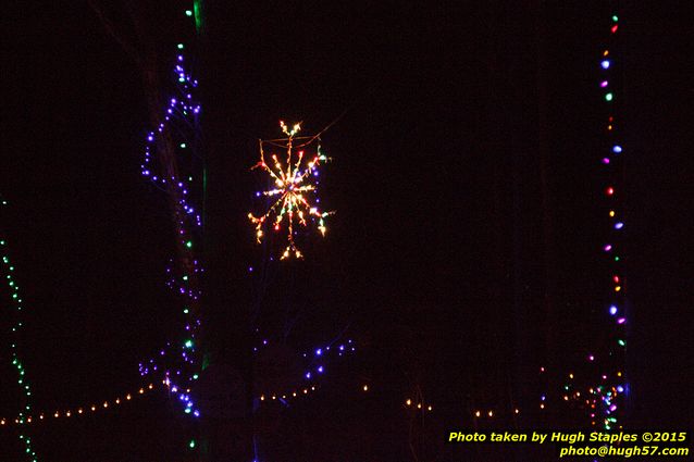 Christmas Lights at Pyramid Hill