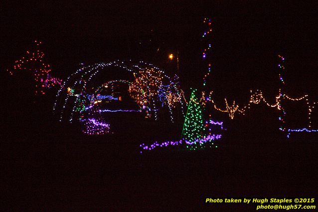 Christmas Lights at Pyramid Hill