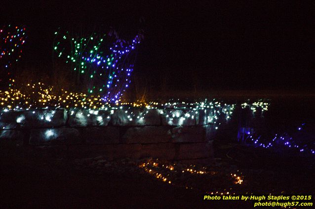 Christmas Lights at Pyramid Hill