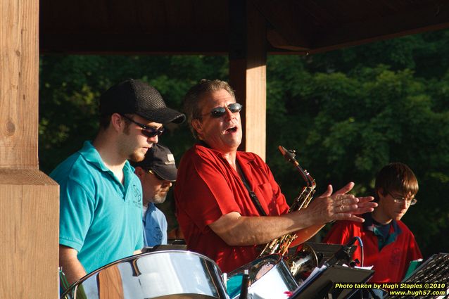 Miami University Steel Drum Band performs at Greenhills Concert on the Commons