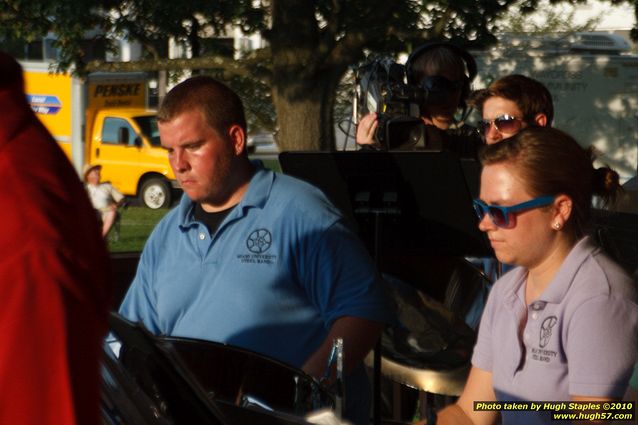 Miami University Steel Drum Band performs at Greenhills Concert on the Commons